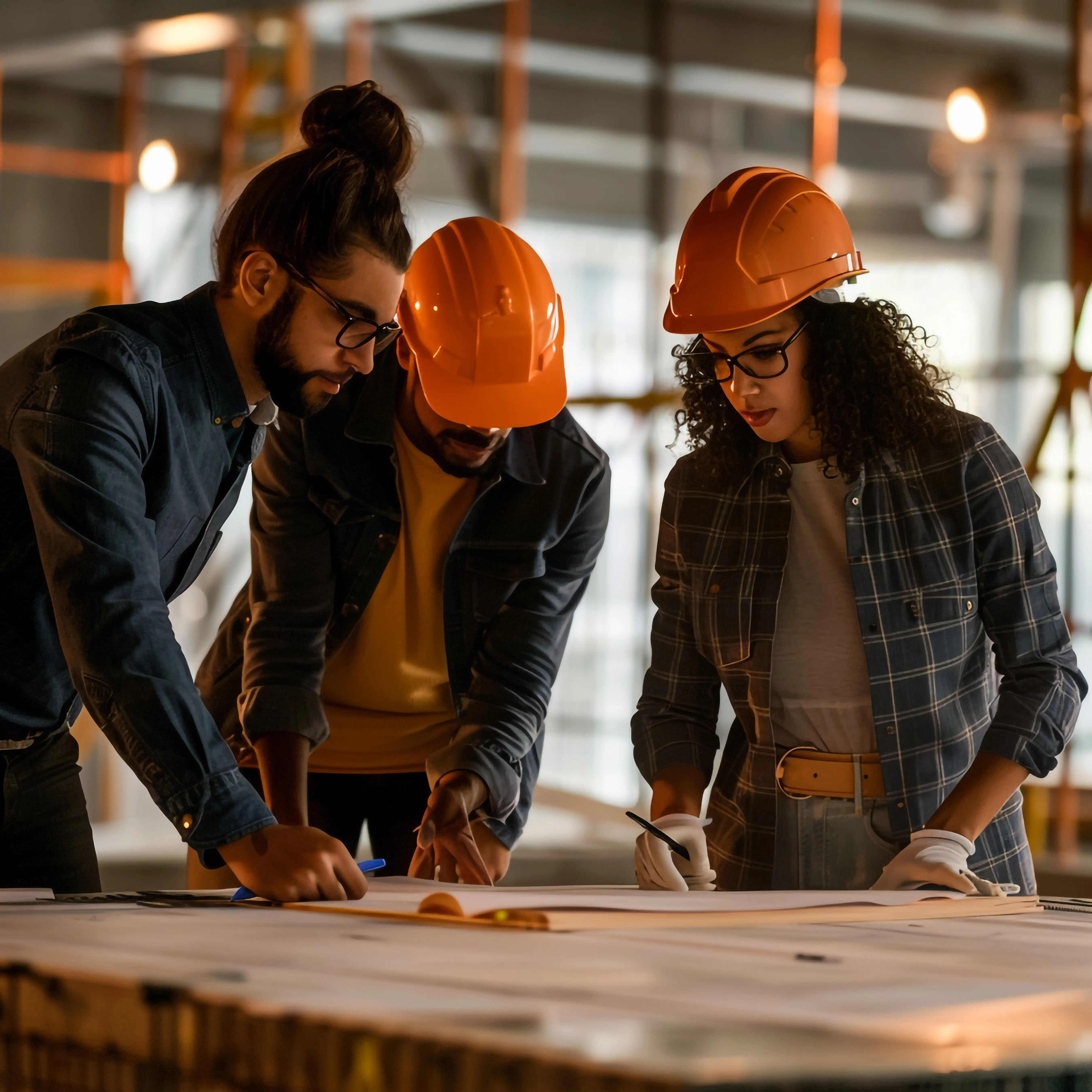 Execution and completed interior